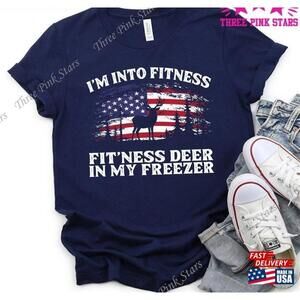 Deer Hunting Shirt American Flag Tshirt Shirt For Men Women Unisex Tshirt
